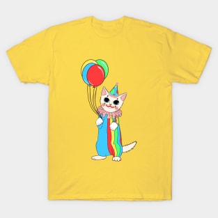 Clown Catz: "Kitto" Shirt and Sticker alternate design T-Shirt